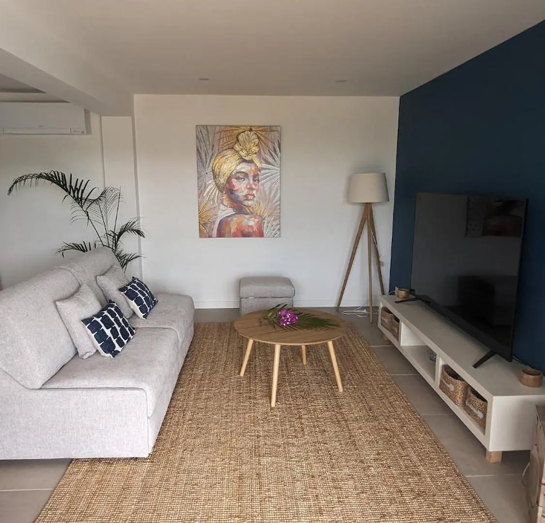 Tropical Haven 2 Pieces Contemporain Avec Piscine Apartment Les Trois-Ilets
